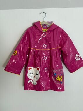 Kidorable Cat Raincoat size 4/5